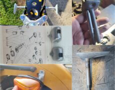 CZ 175 477 Sport – montowanie kierunkowskazów